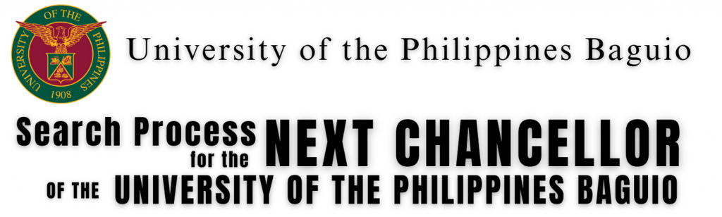 Search for the next UP Baguio Chancellor